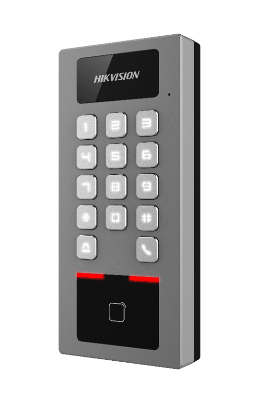 Terminal biométrico de control de acceso - videoportero de acceso dWifi antivandálico Hikvision